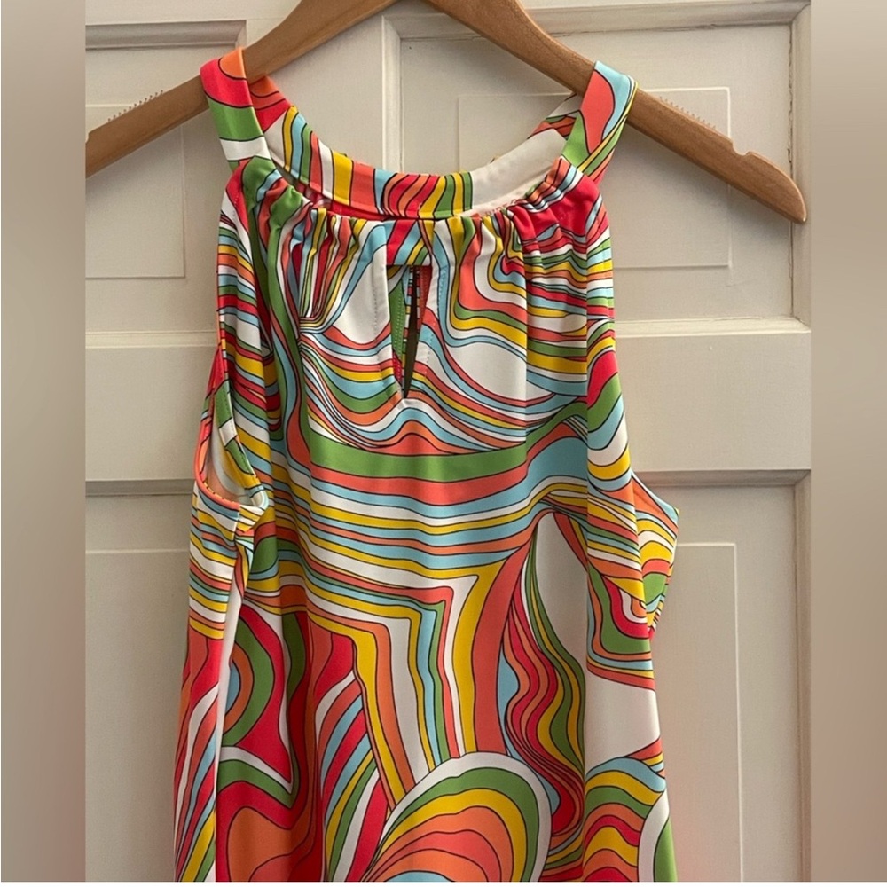 Jude Connally Multicolor Swirl Dress